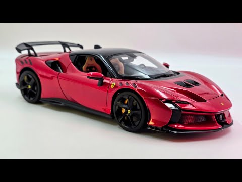 Ferrari SF90 XX Stradale Bburago 1/18, 4K UHD | Motorscale - YouTube