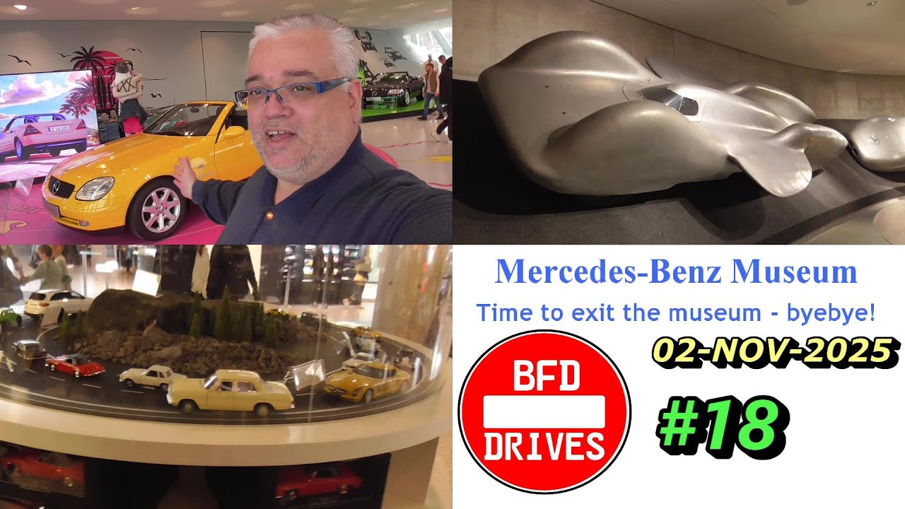 🚘 Mercedes-Benz Museum Part 18/18 ⛔️ 02.11.2025 🚥 It's time to