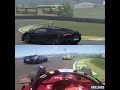 Charles Leclerc Ferrari F1 2025 vs Supercars at Interlagos