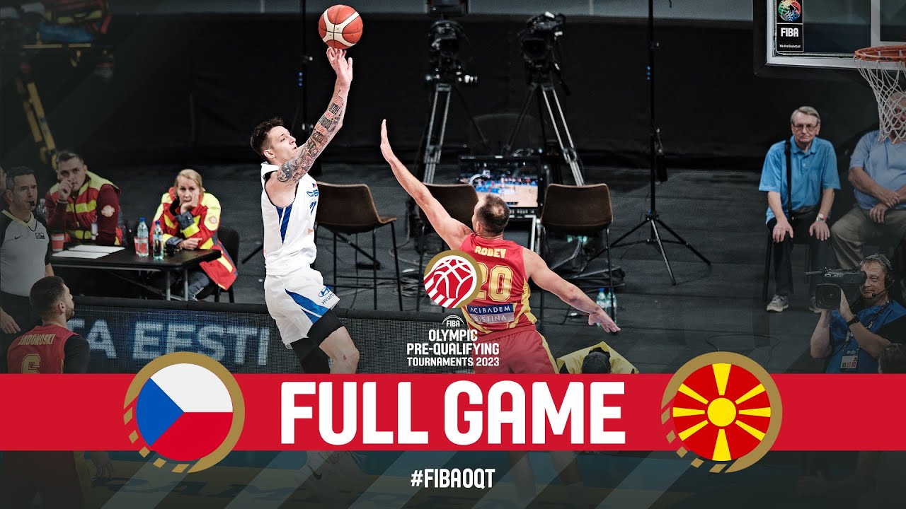 CZE v MKD | Full Basketball Game | FIBA Olympic Pre-Qualifying Tournament 2023 Poland