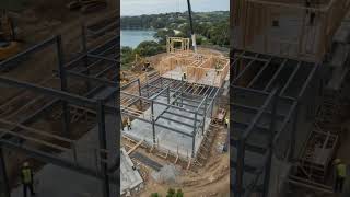 Modern Luxury Home Construction Transformation #homedesign #timelapse #satisfying #construction