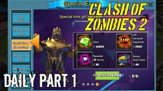 CLASH OF ZOMBIES GAMEPLAY | DAILY PART 1 screenshot 1