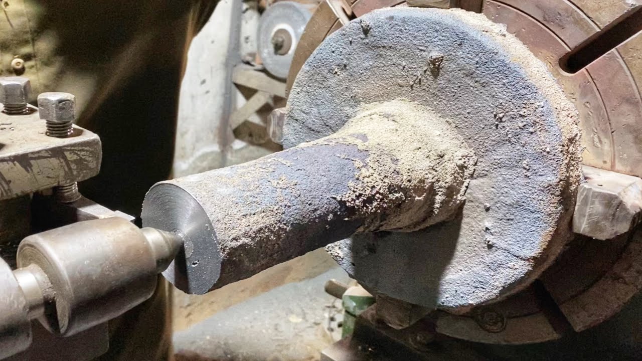 Industrial Tractor Axle Making in Workshop