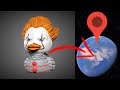 Pennywise Duck on Google Earth!