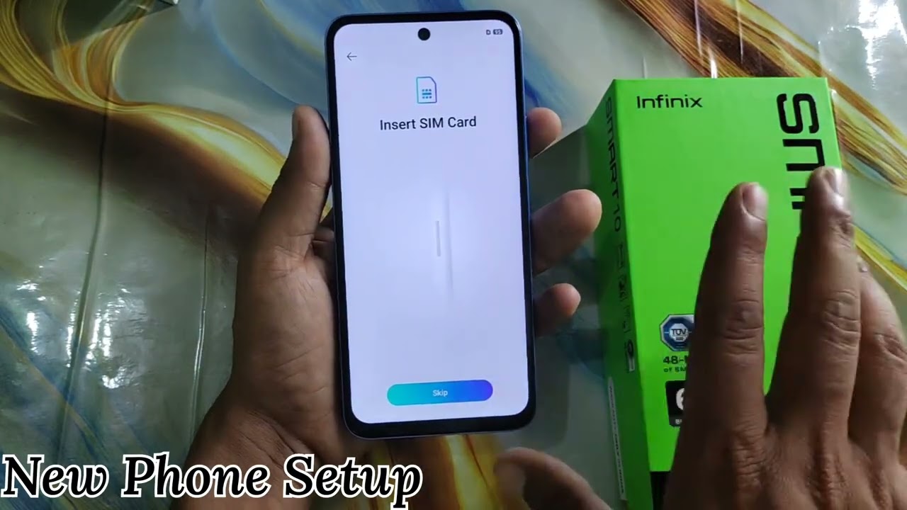 Infinix smart 10 setup kaise kare || New phone setup in infinix smart 10 || How to setup in infinix