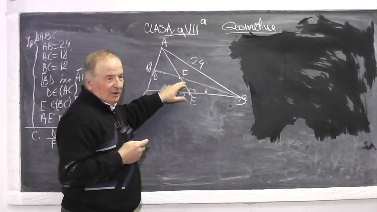 3/3 Lectia 835 - Teorema lui Thales | Fundamentala a asemanarii ...