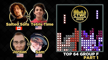 2020 CTWC BEGINS! TETRIS Group F - Pt. 1 (see description for format)