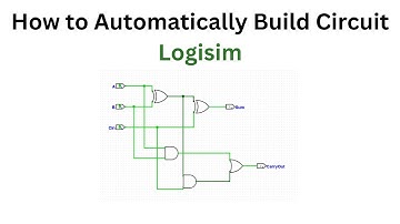 How to Automatically Build a Circuit on Logisim