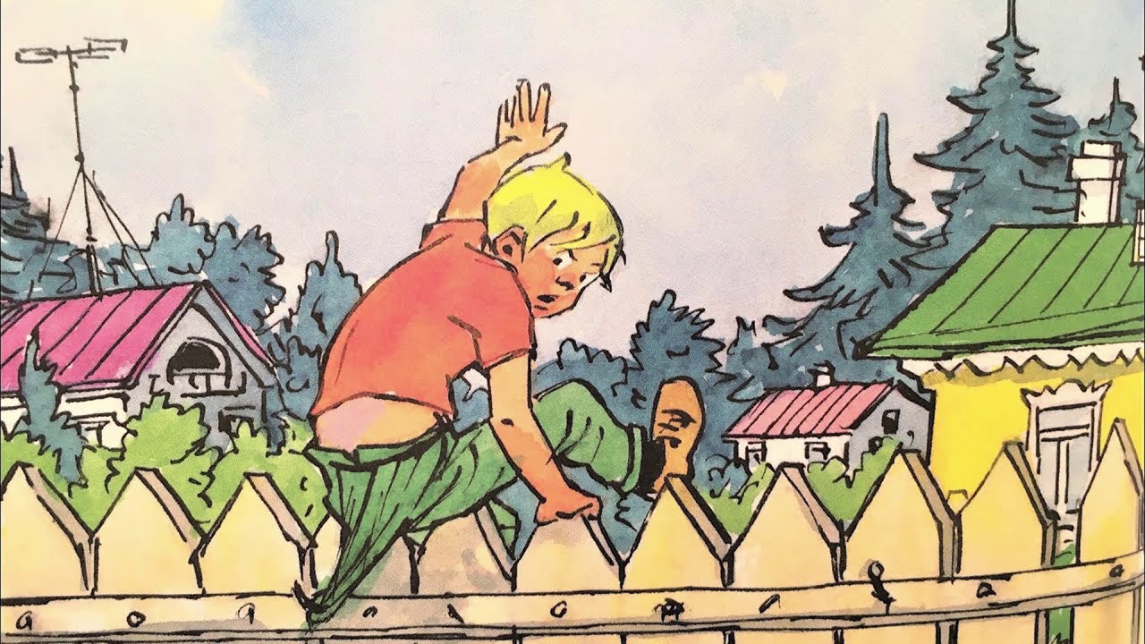 Рисунок носов заплатка для читательского дневника