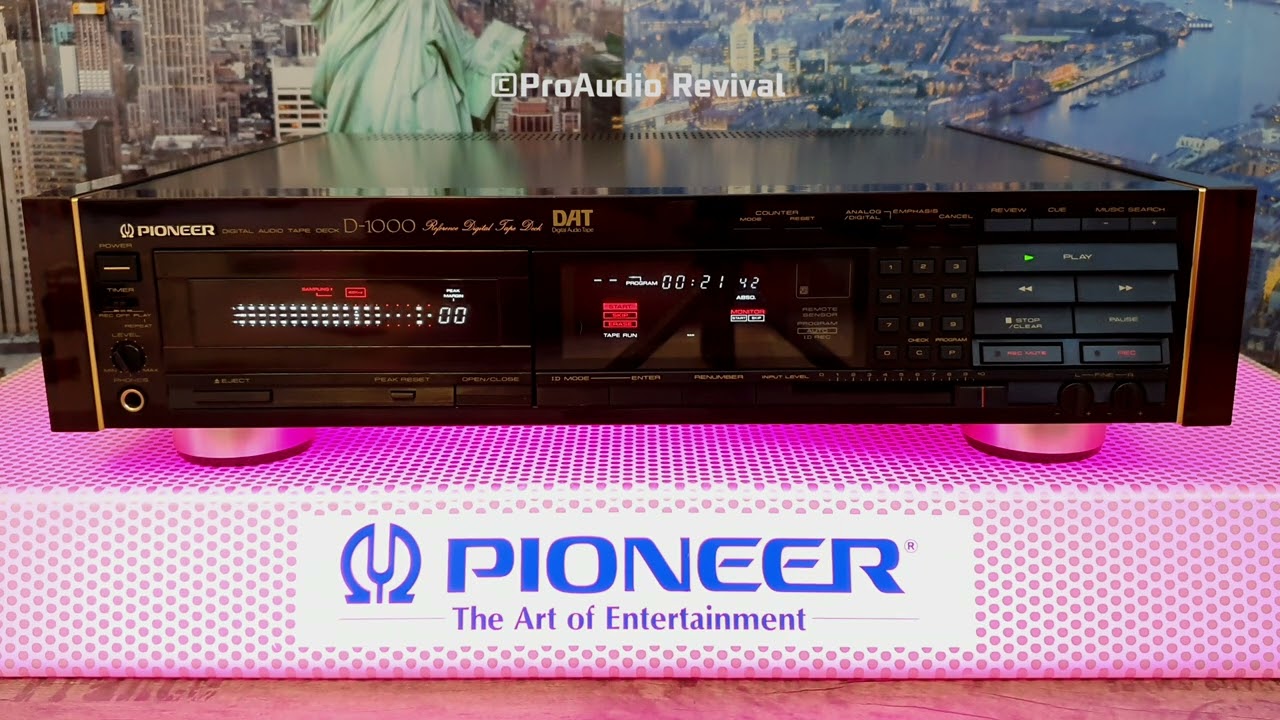 Pioneer D-1000 DAT Recorder - A Japanese Jewel, Restored to