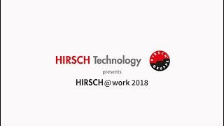 HIRSCH Technology | HIRSCH@work 2018 - inhouse fair