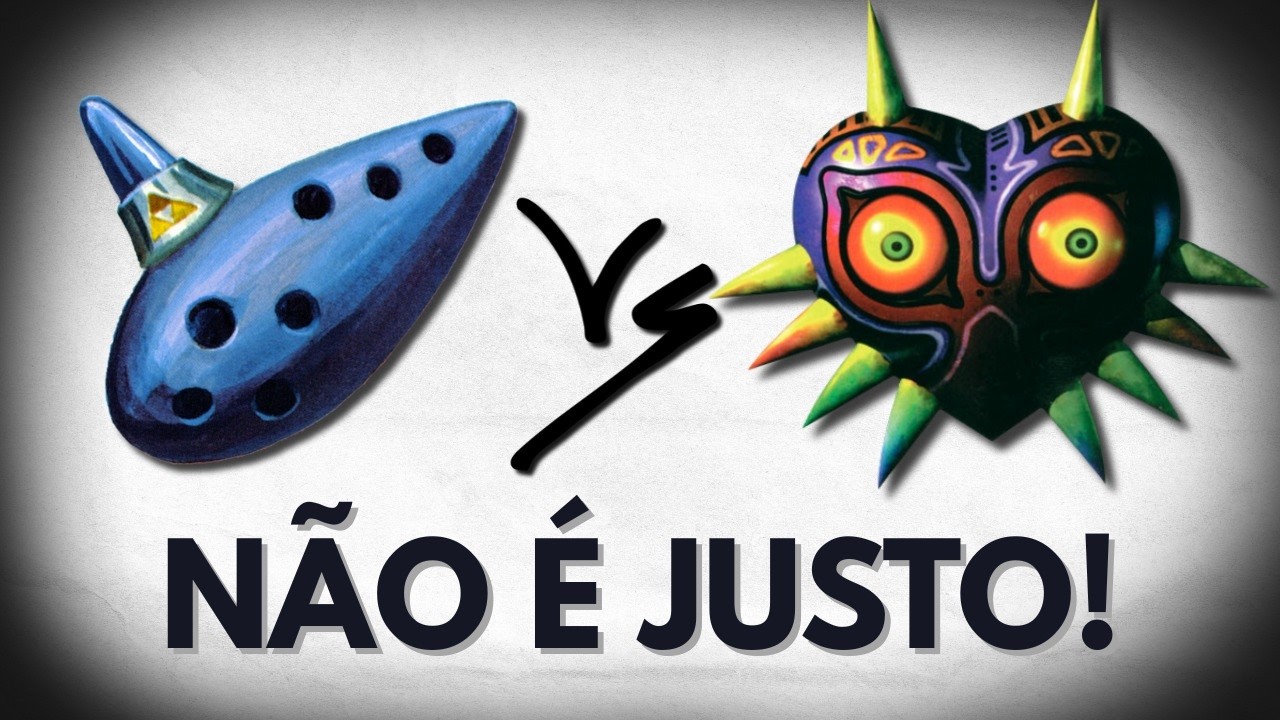 Ocarina of Time VS Majora's Mask não é uma briga Justa!