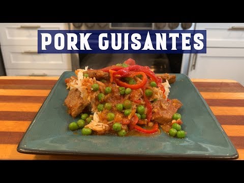 Pork and peas, from the video