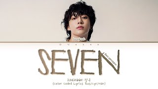 Jungkook Seven feat. Latto (Без цензуры) (Перевод на русский) (Color Coded Lyrics)