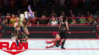 WWE 2K20 FATAL FIVE WAY BATTLE ROYAL - RAW WOMENS UNIVERSAL CHAMPIONSHIP