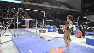 Karis German - Uneven Bars - 2020 WOGA Classic
