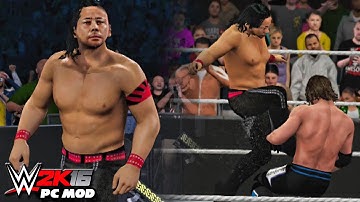 WWE 2K16 PC Mods - Shinsuke Nakamura Character Mod With Custom GFX & Titantron!