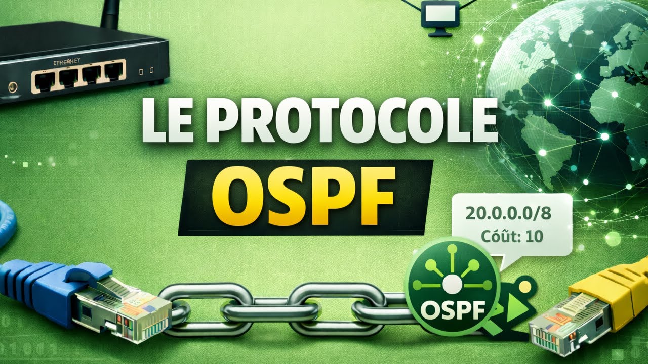 Le protocole OSPF expliqué simplement | Routage #5