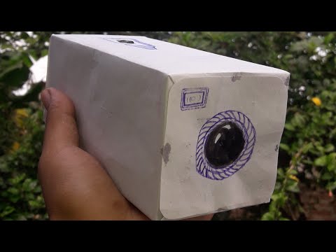 How to make camera (pinhole) at home.