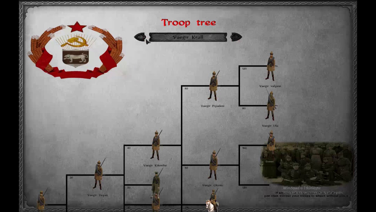 mount and blade warband vaegir troop tree