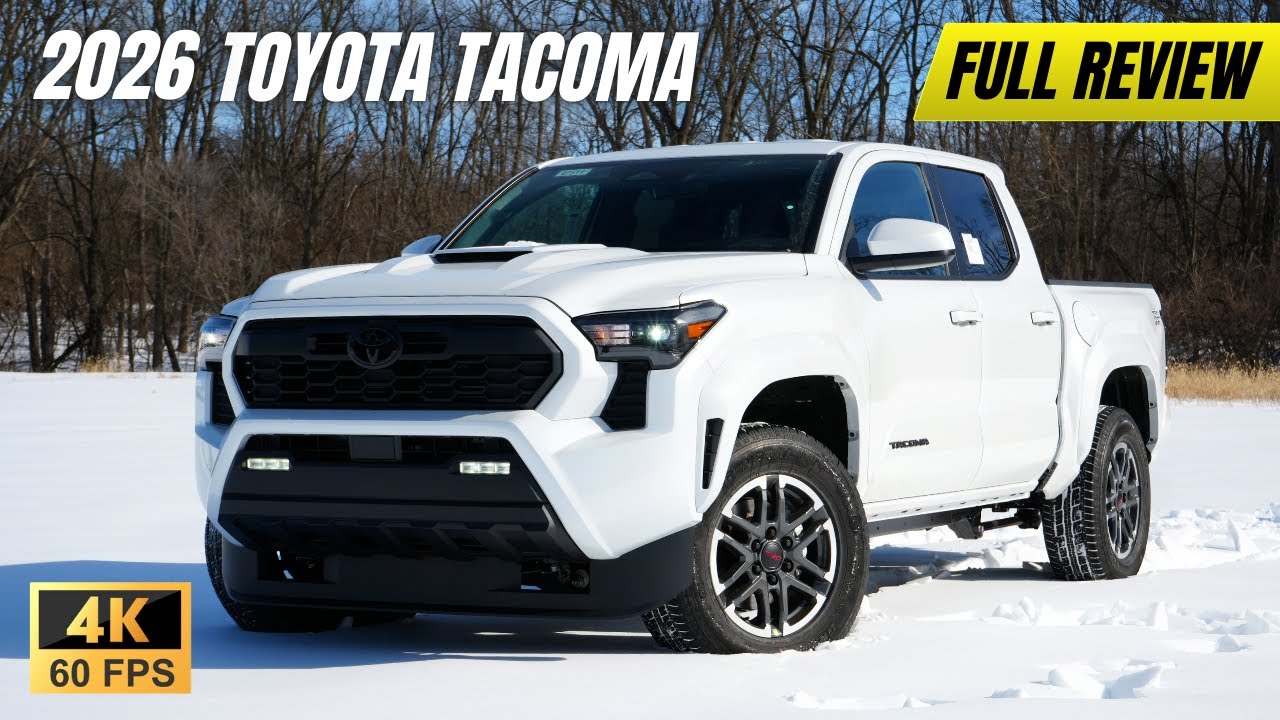 Обзор Toyota Tacoma TRD Sport 2026 года | Лучший внедорожник!!!