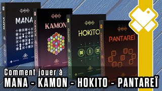 Mana, Kamon, Hokito et Pantareï : 4 jeux abstraits pour 2 joueurs screenshot 5