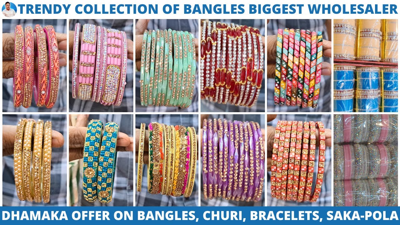 Amazing Designs Bangles at Cheapest Rate | Biggest Bangles Shop in Kolkata