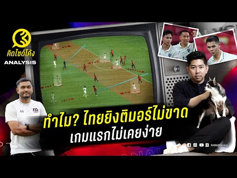 ไทย 2-0 ติมอร์ กว่าจะลงตัวไม่ง่าย : คิดไซด์โค้ง analysis อาเซียน คัพ 2020 : คิดไซด์โค้ง EP.435