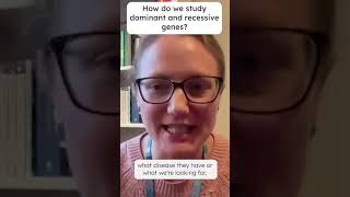 How do we study dominant and recessive genes? @yourgenome