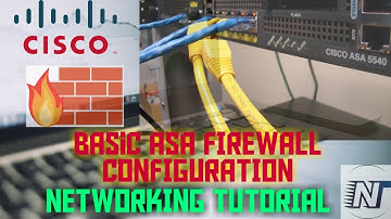 3-How to Configure Cisco ASA Firewall | ASA Firewall BASIC SETUP Step by Step