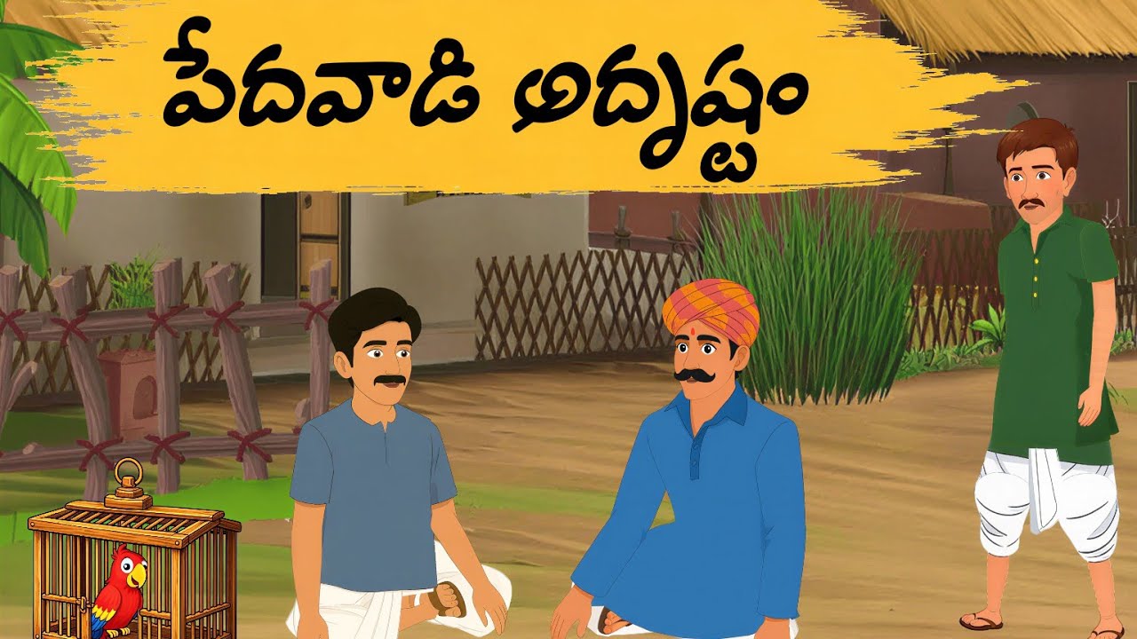 పేదవాడికి అదృష్టాన్ని తెచ్చిన రామచిలుక కథ 🐦✨|🌿 Telugu Moral Stories| Moral Stories