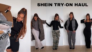 SHEIN WINTER TRYON HAUL | JACKETS, PANTS, SWEATERS ETC