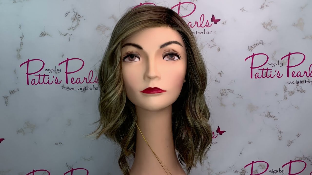 Dalgona 16" Wig by Belle Tress in Brown Sugar Sweet Cream | 360 Degree View 