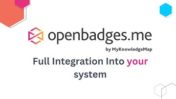 Openbadges.me: Fully integrated system