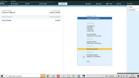 How to Export Sale Invoice details in Json format For Ewaybill in Tally Prime