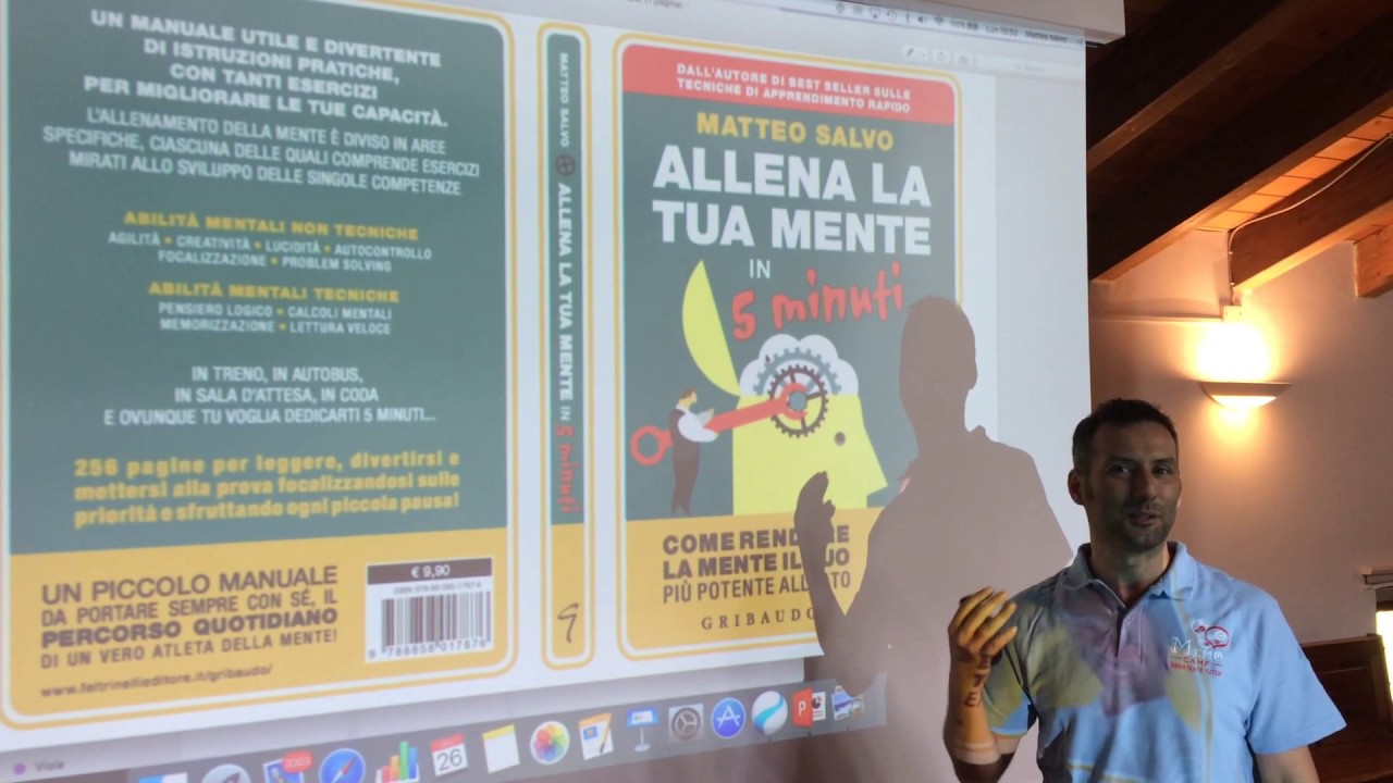 "Allena la tua mente in 5 minuti" Matteo Salvo - YouTube