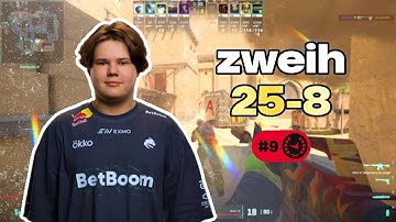 🔥 ZWEIH 25-8 POV: FACEIT DESTRUCTION (Mirage) | 3860 ELO