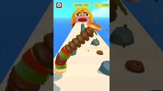 Sandwich Runner level #149 TikTok 😀🍔 Android iOS New #Game #games #newgame #shorts #sandwichrunner