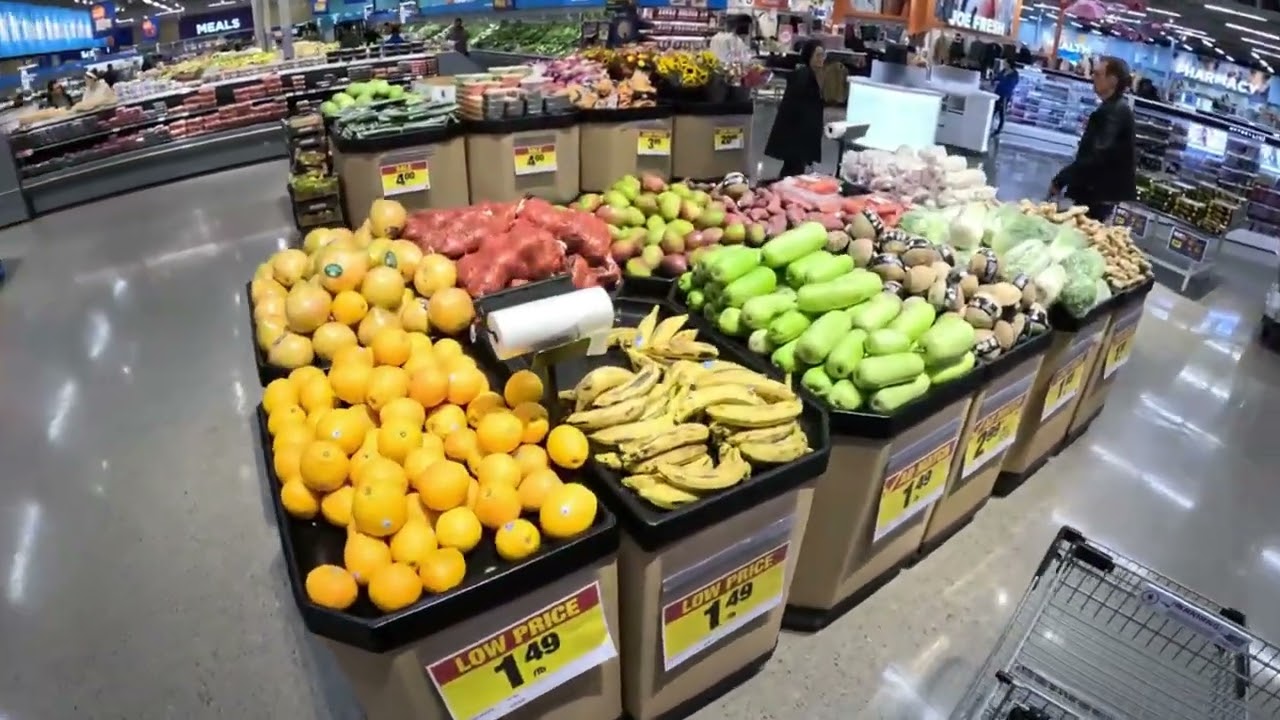 В Канадският супермаркет