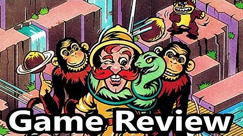 Congo Bongo Atari 8 Bit 400 800 XL XE Review The No Swear Gamer Ep 609