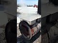 Barrel evaporator in action! Small batch maple syrup!