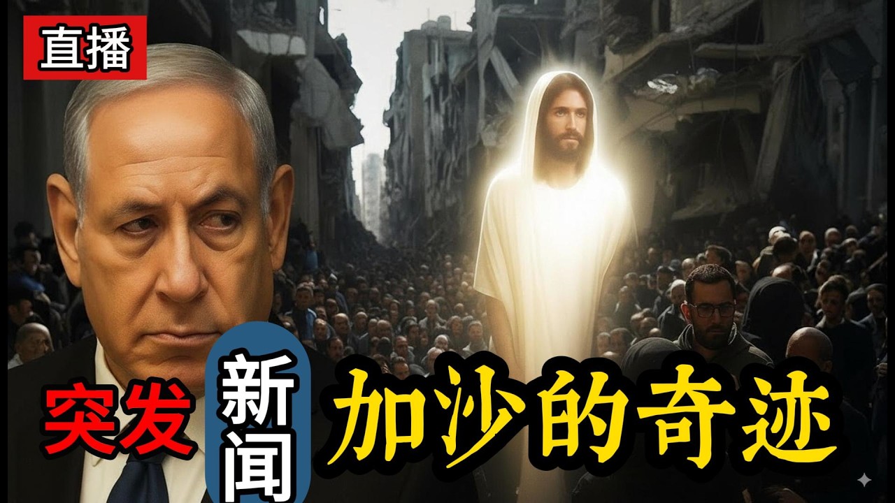 難以置信！加沙成千上萬人在廢墟中見證基督！震撼心靈！