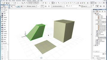The ARCHICAD MORPH Tool - Box Stretching a MORPH by an Edge