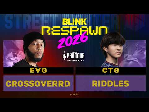 CrossoverRD (Sagat) vs Riddles (Terry) — Blink Respawn 2026