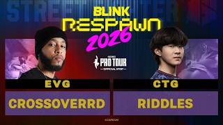 CrossoverRD (Sagat) vs. Riddles (Terry) - Top 8 - Blink Respawn - Capcom Pro Tour 2026