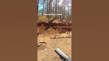 How to manage recoil like a master class shooter. #uspsa