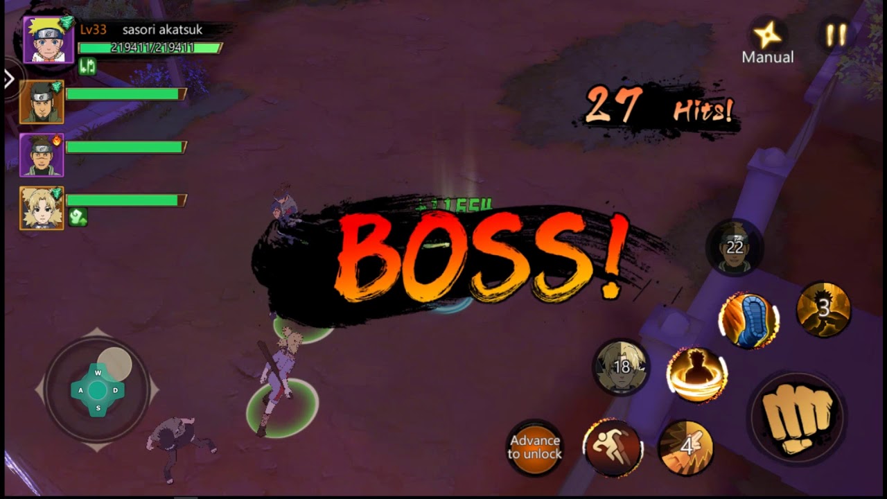 Naruto will of shinobi android игра