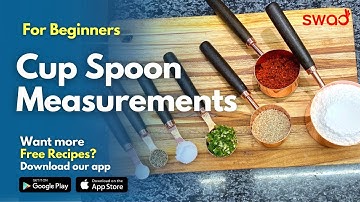 Measuring Cups and Spoons for beginners| How to measure ingredients| Cup Spoon Conversion explained!