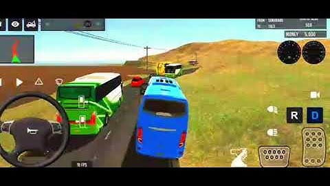 2025 new coach bus simulator 💥 || indonesia bus simulator part-1