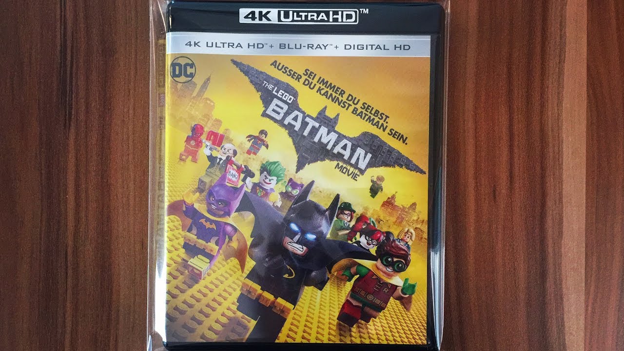 THE LEGO BATMAN MOVIE - 4K Ultra HD Blu-ray Unboxing [UHD] - YouTube